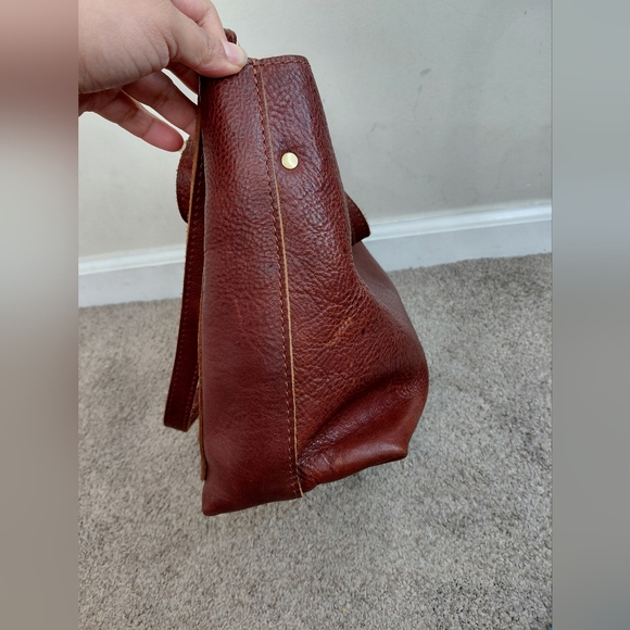 Portland Leather Goods Brown Leather Handbag - Picture 12 of 15